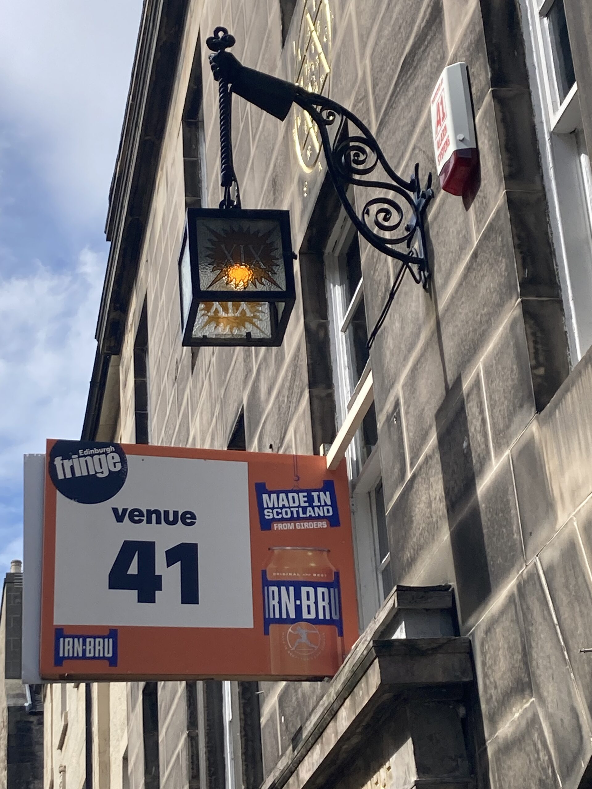 Scottish Theatre Awards on the Fringe Edinburgh